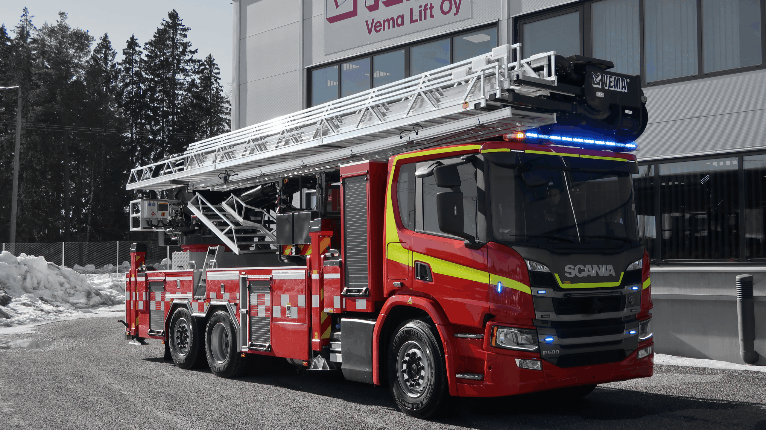 Emergency One Vema Alp, Aerial Ladder Platform